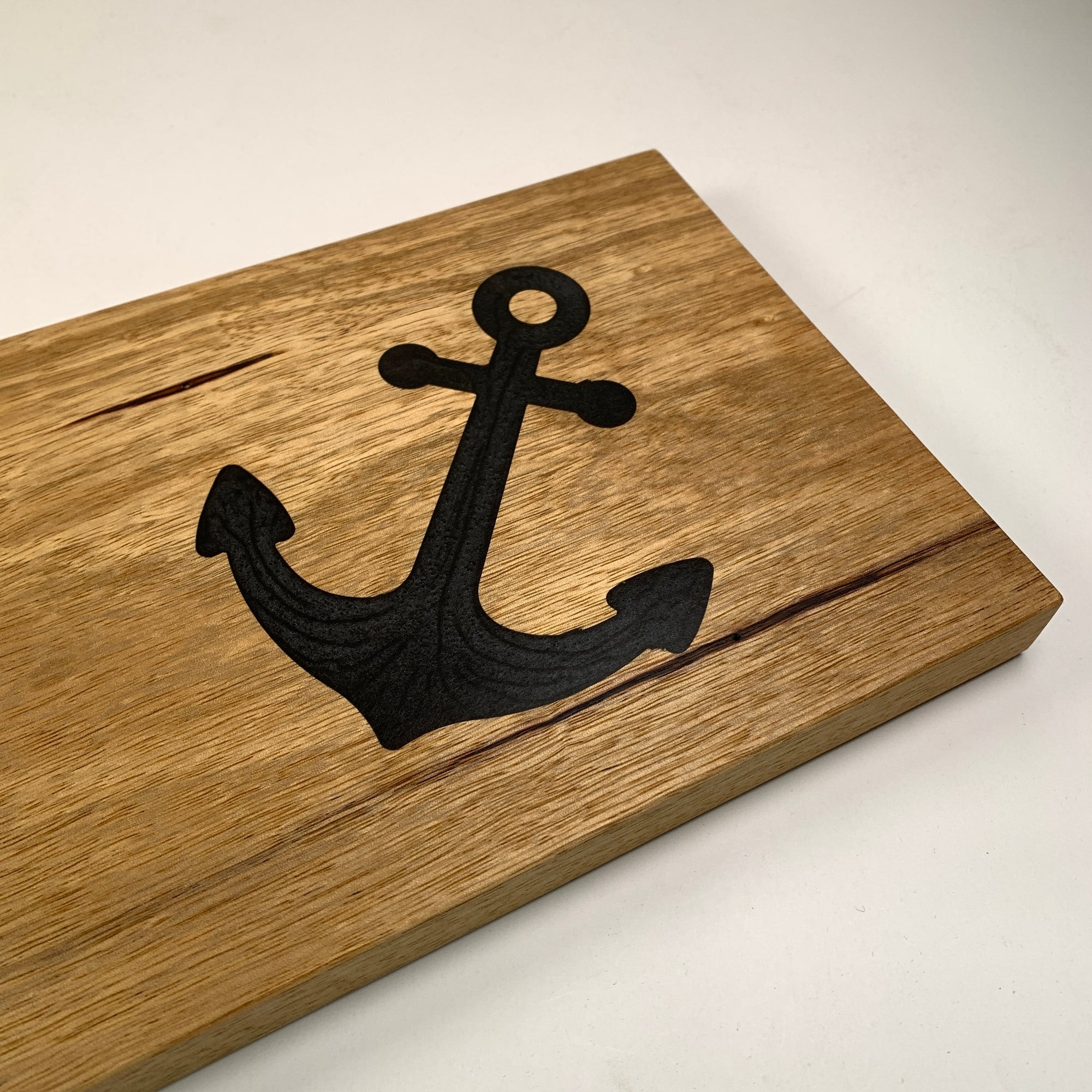 Blonde Limba Board with Nautical theme