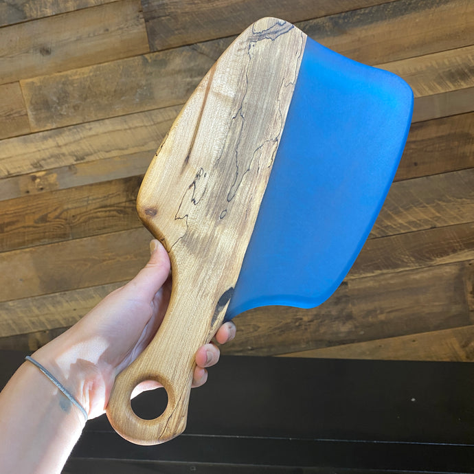Spalted maple Serving Board with Handle