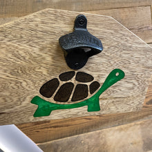Load image into Gallery viewer, Blonde Limba Turtle Bottle Opener